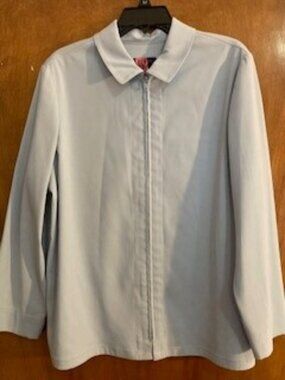 Size Large Womyn Light Blue Suit